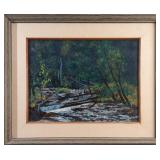 C.A. FINLEY 'TROUT STREAM, STRATHAVON' LANDSCAPE
