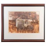 G. BAURA 'MASONS DAIRY' WATERCOLOR PAINTING