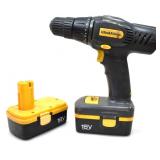 WORKFORCE POWER DRILL AND 2 BATTERIES