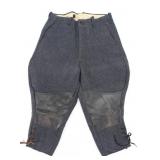 GREY WOOL WW2-STYLE GERMAN RIDING BREECHES