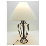 WIRE URN TABLE LAMP