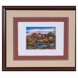 MIRO KENAROV 'TAOS PUEBLO' LIMITED EDITION PRINT