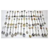 COLLECTION OF SOUVENIR SPOONS