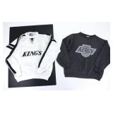 TWO 90s LA KINGS PULLOVER & SWEATER (M-L)