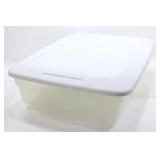 STERILITE CLEAR 27L 23X17X6' UNDERBED STORAGE BOX