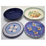 CERAMIC PLATES & BOWL