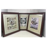 LOT OF THREE INDIGENOUS & WOLF MOTIF PRINTS