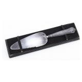 c.1867 STERLING HANDLE HARRISON BROS CAKE SERVER