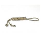 SILVERTONE POCKET WATCH CHAIN