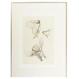GRONDIN BIRDS #2 SIGNED NUMBERED HALFTONE PRINT