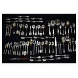 ASSORTED SILVERPLATED CUTLERY PIECES