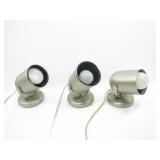 3 DESKTOP SPOT/FLOOD LIGHTS