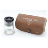 BAUSCH & LOMB MEASURING MAGNIFIER & CASE