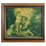 AFTER B. MURILLO 'THE CHILDREN OF THE SHELL' PRINT