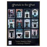 'PORTALS TO THE PAST' FRAMED POSTER