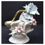 CAPODIMONTE PROCELAIN FLOWER FIGURINE