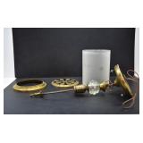 FROSTED GLASS SHADE CEILING LIGHT