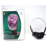 LOGITECH MOUSE AND LABTEC HEAPHONES