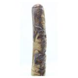 CARVED HAWAIIAN WOODEN TIKI FIGURE
