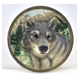 'THE WOLF' 3-D WALL HANGING