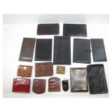 LOT OF ASSTD. WALLETS/POUCHES + 2 BIRKS WALLETS