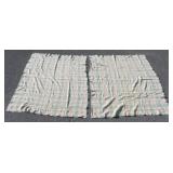 TWO AYRO WOOL BLANKETS