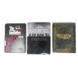 THREE DVD BOX SETS