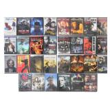LOT OF ASSORTED ACTION MOVIE DVDS