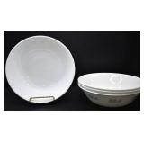 FOUR CORELLE BY CORNING BOWLS