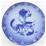 ROYAL COPENHAGEN MOTHER DOG & PUPPIES PLATE