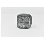 SIGNED SOAPSTONE CARVING IN THE INUIT STYLE