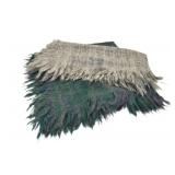 TWO AVOCA IRELAND WOOL THROW BLANKETS