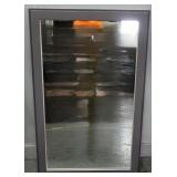 FRAMED DECO WALL MIRROR ~28.5'W46'T