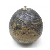 GLASS OIL LAMP WITH WICK