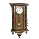 WALL MOUNTED MECHANICAL PENDULUM CLOCK CABINET