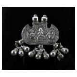 SILVER INDIAN PENDANT 16.79g