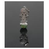 925 SILVER & STONE PERU PENDANT 3.31g