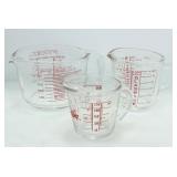 GLASS MEASURING CUPS
