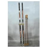 SKILOM CROSS COUNTRY SKIS WITH POLES
