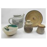 ASSORTED STUDIO POTTERY