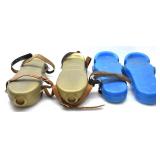 TWO PAIRS OF WEIGHTED HEALTH BOOTS