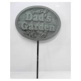'DAD'S GARDEN' ORNAMENT BY GOOSE CREEK