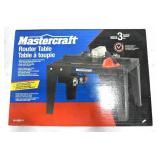 MASTERCRAFT ROUTER TABLE