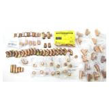 ASSTD COPPER PIPE FITTINGS/ADAPTERS/CORNERS, CAPS