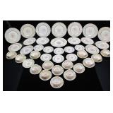 JOHNSON BROS 'VICTORIAN' CERAMIC PARTIAL DISH SET