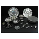 ASSORTED PEWTER