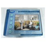 WATER RIDGE 6 PCS BATHROOM ACCESSORY KIT