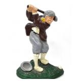 GOLFING FIGURINE