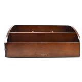 BROOKSTONE WOODEN VALET CHARGING STATION