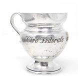 SWISS 800 SILVER CREAMER c.1929 128g